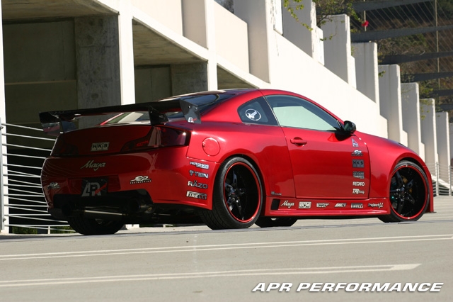 The APR GTR35 Widebody Aerodynamic Kit for the Infiniti G35 Coupe has redef...