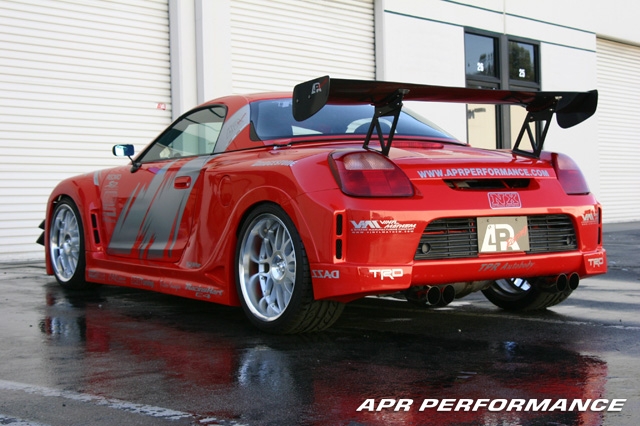 This particular S/GT wide body kit for MR-2 Spyder includes wide front an.....